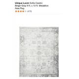 ASSORTED UNIQUE LOOM 8 FT. X 10 FT. & 9 FT. X 12 FT. MEDALLION AREA RUG. VARIOUS CONDITIONS. SEE PICTURES!!