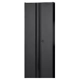HUSKY REGULAR DUTY WELDED 24-GUAGE STEEL FREESTANDING GARAGE CABINET IN BLACK (31 IN. W X 75 IN. H X 20 IN. D). SEE PICTURES!!