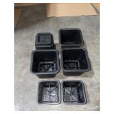 ASSORTED PLANTING POTS. VARIOUS SIZES. SEE PICTURES!!