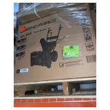 LEGEND FORCE 22 IN. TWO-STAGE GAS SNOW BLOWER WITH RECOIL START. SEE PICTURES!!