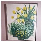 1970s Pop Lithograph by New York Artist Ida Pellei