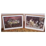 Vintage MC Coolidge Dog Prints