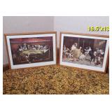 Vintage MC Coolidge Dog Prints