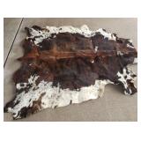 Huge Brindle Cow Hide Rug