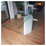 Modern Contemporary Pedestal Dining Table