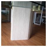 Modern Contemporary Pedestal Dining Table