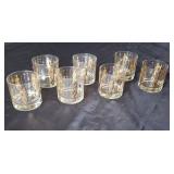 Court Jester Hand Painted Tumbler Glasses