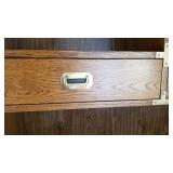 Vintage Bernhardt Desk and Book Shelf
