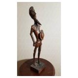 Vintage Spanish Carved Figurine ~ Don Quixote
