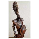 Vintage Spanish Carved Figurine ~ Don Quixote