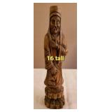 Asian Carved  Tibetian Figurine