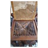 Original MCM Paul Hvidt Teak & Cane Arm Chair