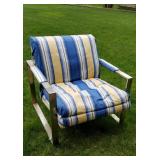 1972 Chunky Milo Baughman Lounge Chairs, pair