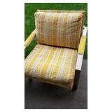 1972 Chunky Milo Baughman Lounge Chairs, pair