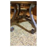 MCM Octagon Dining Table with 4 Chairs