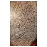 Large Oval Brass Tray