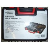 New Drill and driver bit set - may be missing pieces