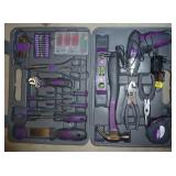 New 44 piece tool kit with cordless screwdriver - tested and works