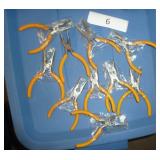 ten small needle nose pliers