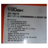 3 screwdriver and socket sets, all missing pieces