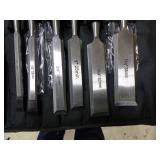 new 6pc chisel set 3/8" - 1-1/2"