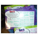 6 new sets of crafting rubber stamps