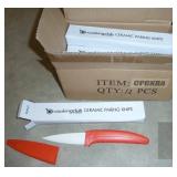 24 new ceramic paring knives