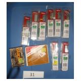 bunch of 18 gauge headed brads for stapler