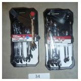 2 new sets of wrenches, one is standard and one metric