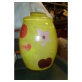 Two vintage cookie jars - Metlox