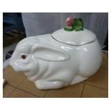 Two vintage cookie jars - Metlox