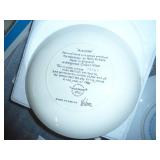 A very nice selection of collectors plates, Schmid and Wedgewood and Rego, all in excellent condition