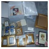 group of new photo frames including a Precious Moments Disney new in box