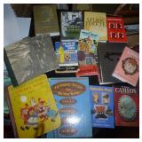 lot of old books Wuthering Heights, Jane Eyre, Murder in Minnesota, Roosevelt & Churchill, Napoleon, Abe Lincoln in IL, Nazi germany, Art Linkletter and more