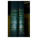 lot of old books Wuthering Heights, Jane Eyre, Murder in Minnesota, Roosevelt & Churchill, Napoleon, Abe Lincoln in IL, Nazi germany, Art Linkletter and more