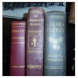 lot of old books Wuthering Heights, Jane Eyre, Murder in Minnesota, Roosevelt & Churchill, Napoleon, Abe Lincoln in IL, Nazi germany, Art Linkletter and more