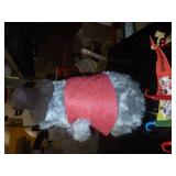 Big Al Disney bear, a Steiff bear, Disney pencils, back scratcher, Mickey night light, fan and pick up sticks