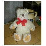 Big Al Disney bear, a Steiff bear, Disney pencils, back scratcher, Mickey night light, fan and pick up sticks