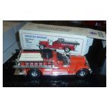 Standard Oil wrecker truck bank and a Fire Engine bank