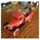 Standard Oil wrecker truck bank and a Fire Engine bank
