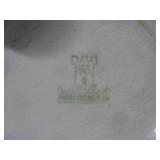 group of 12 collectible plates, including Dresden and Lefton