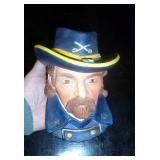 General George A Custer, 1984 Chalkware, made in England