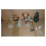 A very fragile group of blown glass, all are free of any damage, most are approx 4" tall