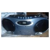 Boombox - customer return, tested and fully working, CD and cassette and radio