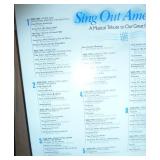 A total of 15 LPs, Sentimental Journey Set and Sing Out America Set,