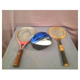 Bicycle Helmet & Rackets