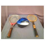 Bicycle Helmet & Rackets