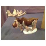 2 New Moose Decor