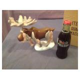 2 New Moose Decor