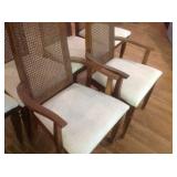 Matching Set of 6 Chairs - 2 Captains Chairs